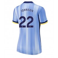 Tottenham Hotspur Brennan Johnson #22 Vieraspaita Naiset 2024-25 Lyhythihainen